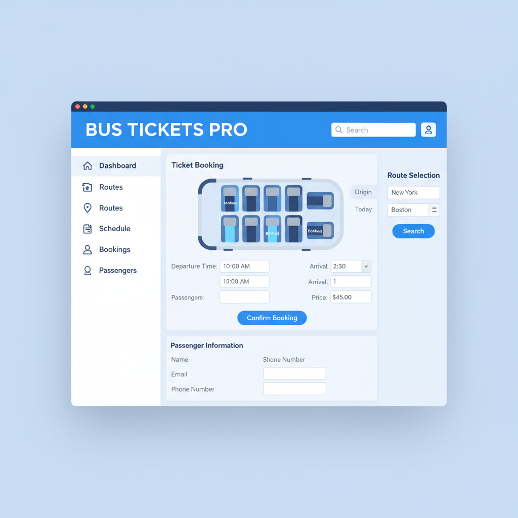 Bus Ticket Management System